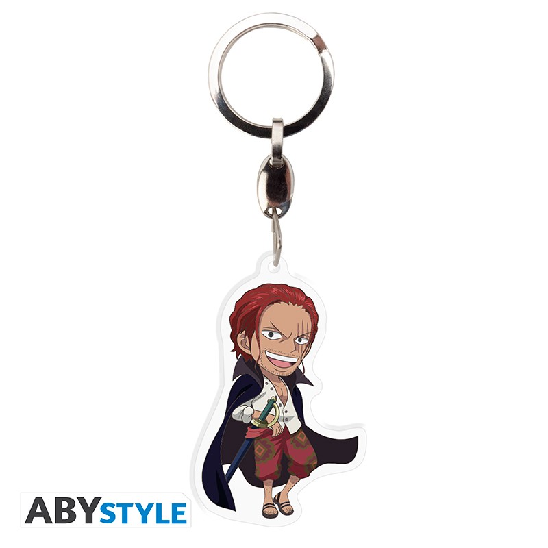One Piece Red Haired Shanks Rubber Strap Keyholder [JAP] Anime