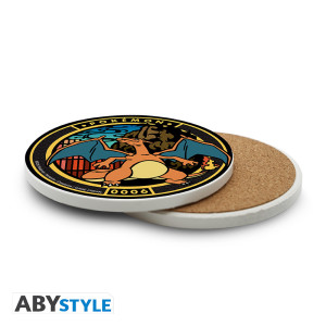 POKEMON - Ceramic Coasters "Charizard"