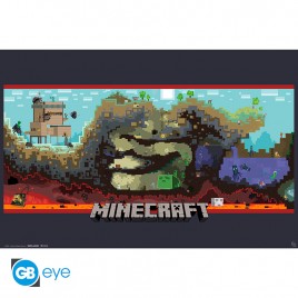 MINECRAFT - Poster "Underground" (91.5x61)