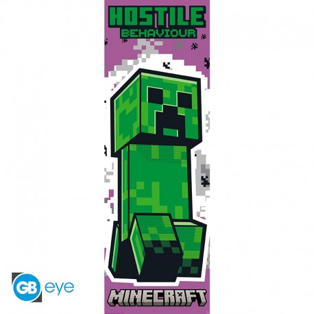 Minecraft Creeper Face Poster