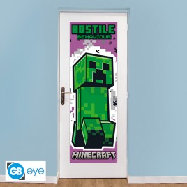 MINECRAFT - Door Poster - Creeper (53x158)