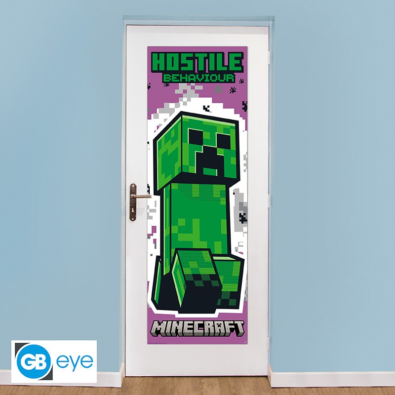 Minecraft Creeper Face Poster