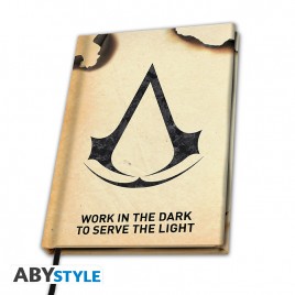 ASSASSIN'S CREED - A5 Notebook "Crest" X4*