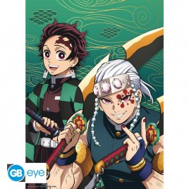 DEMON SLAYER - Poster "Tanjiro & Tengen" (52x38)