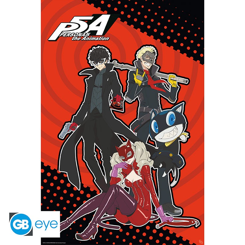 PERSONA 5 - Poster Maxi 91.5x61 - Phantom Thieves - Abysse Corp