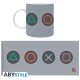 PLAYSTATION - Mug - 320 ml - Buttons - subli - boîte x2