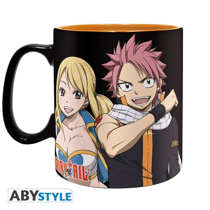 Fairy Tail Badges Lucy Natsu, Anime Fairy Tail Natsu Lucy