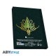 LORD OF THE RINGS - Pck Verre XXL + Pin's + Carnet "Anneau"