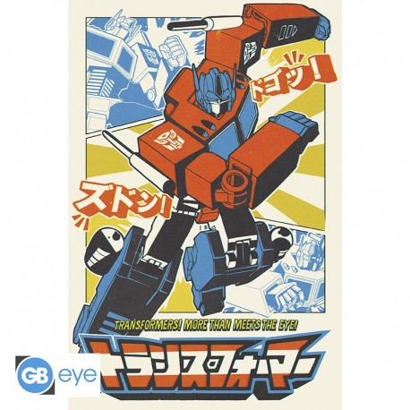 TRANSFORMERS - Poster Maxi 91,5x61 - Optimus Prime Manga