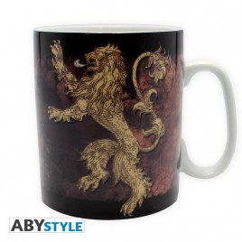 GAME OF THRONES - Mug - 460 ml – Lannister - porcl. with boxx2