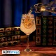 HARRY POTTER - Stemmed glass - "Hogwarts Crest"