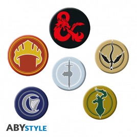 DUNGEONS & DRAGONS - Badge Pack – Factions X4