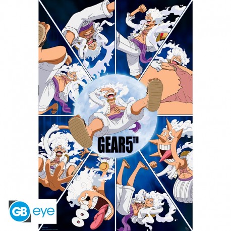 ONE PIECE - Poster Maxi 91.5x61 - Gear 5th Looney
