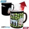 RICK AND MORTY - Mug heatchange - 320ml - Get Schwifty - box x2