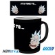 RICK AND MORTY - Mug heatchange - 320 ml - Get Schwifty - boite x2