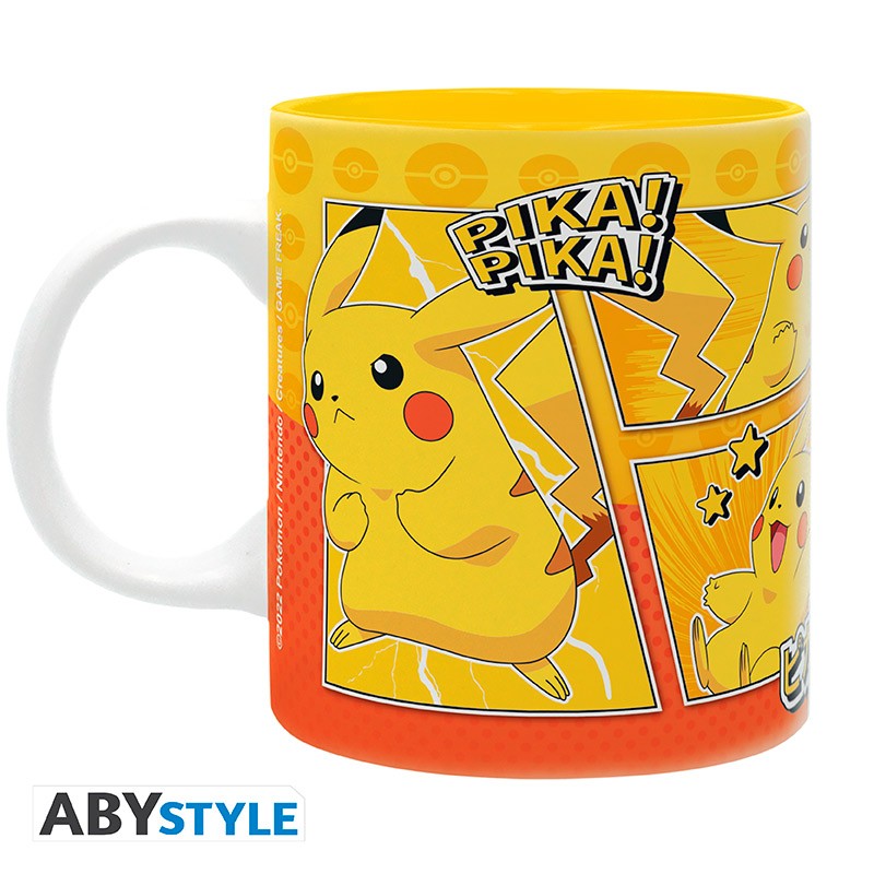 POKEMON Coffret cadeau Pikachu Cahier A5 + Mug + Cartes postales
