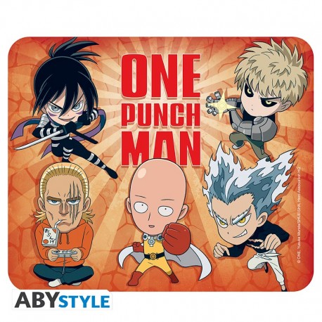 ONE PUNCH MAN - Flexible mousepad - Saitama & co