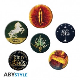 LORD OF THE RINGS - Badge Pack - Symbols X4