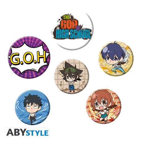 Jujutsu Kaisen - Trading Hologram Can Badge After Party ver. (Set of 7) |  UP-NEXT