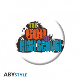 THE GOD OF HIGH SCHOOL - Badge Pack - Jin Mori & Friends X4