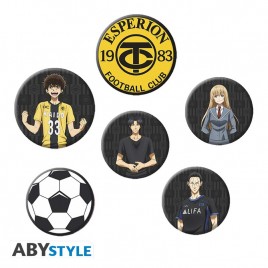 AO ASHI - Badge Pack – Characters X4