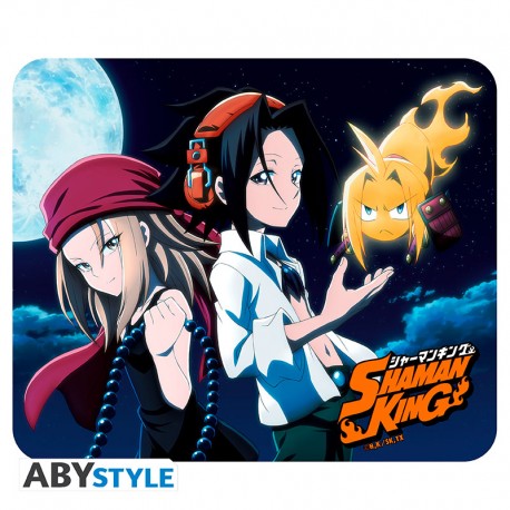 SHAMAN KING - Tapis de souris souple - "Yoh & Anna"