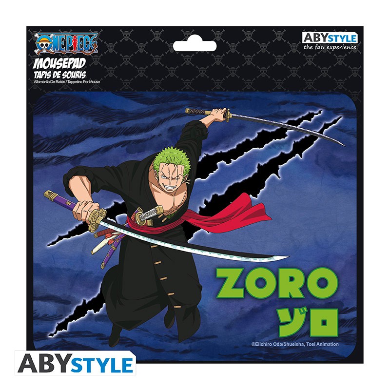 ONE PIECE - Flexible Mousepad - Roronoa Zoro - Abysse Corp