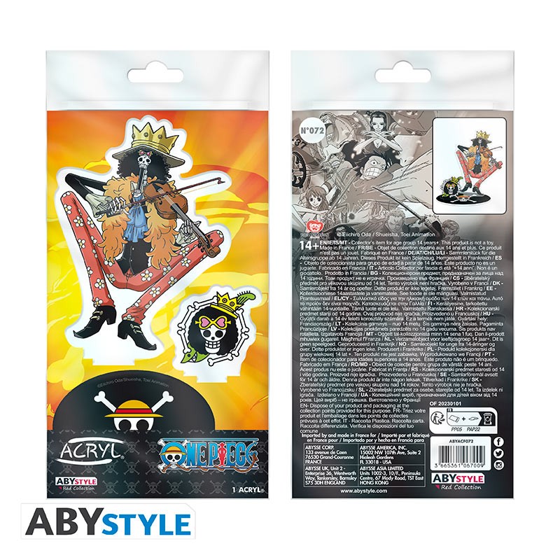 ONE PIECE - Porte-clés PVC Ace SD X4 - Abysse Corp