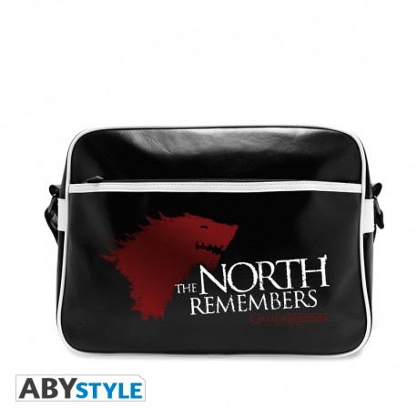 GAME OF THRONES - Messenger bag "The North Remembers" - Vinyl*