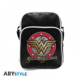 DC COMICS - Messenger Bag "Wonder Woman" - Vinyl Small Size - Hook*