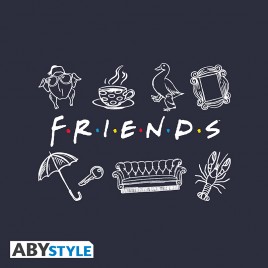 FRIENDS - Trousse à maquillage - "Friends" - Bleu