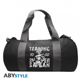 DRAGON BALL - Sac de sport "Training to go Super Saiyan"- Grey/Black