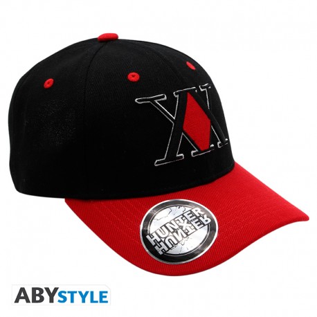 HUNTER X HUNTER - Cap - Black & Red - Emblem x2