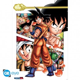 DRAGON BALL - Poster Maxi 91.5x61 - DB/ Son Goku story