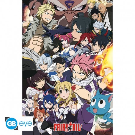 FAIRY TAIL - Poster Maxi 91,5x61 - Fairy Tail VS other guilds