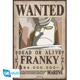 ONE PIECE - Poster Chibi 52x35 - Wanted Franky New LOOK GBYDCO235*