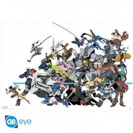 OVERWATCH - Poster Maxi 91,5x61 - All Characters *