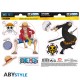 ONE PIECE - Stickers - 16x11cm/ 2 planches - Luffy & Law