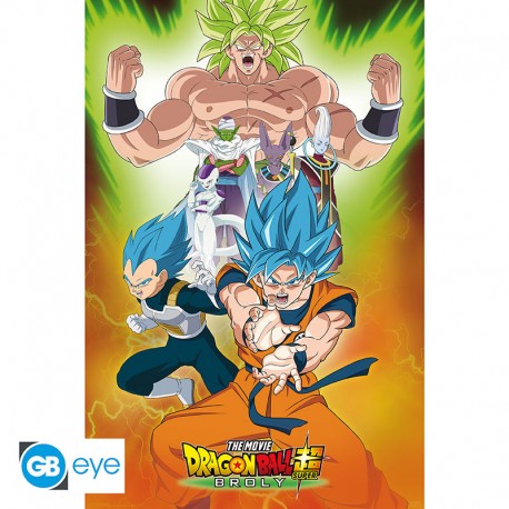 DRAGON BALL BROLY - Poster Maxi 91,5x61 - Groupe