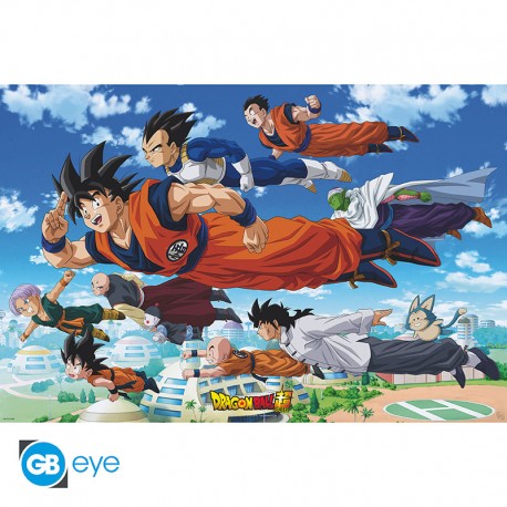DRAGON BALL SUPER - Poster Maxi 91,5x61 - Groupe Goku