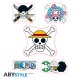 ONE PIECE - Stickers - 16x11cm/ 2 planches - Skulls Equipage Luffy