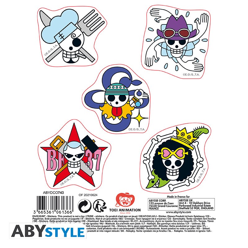 ONE PIECE - Bowl - 600ml - Skulls* - See ABYBOL047 - Abysse Corp