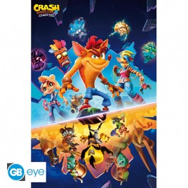 CRASH BANDICOOT - Poster Maxi 91,5x61 - It's about time