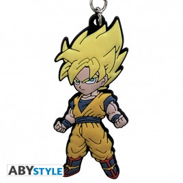DRAGON BALL - Porte-clés PVC DBZ/Goku X4