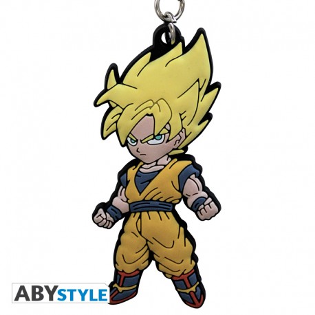 DRAGON BALL - Keychain PVC "DBZ/Goku" X4