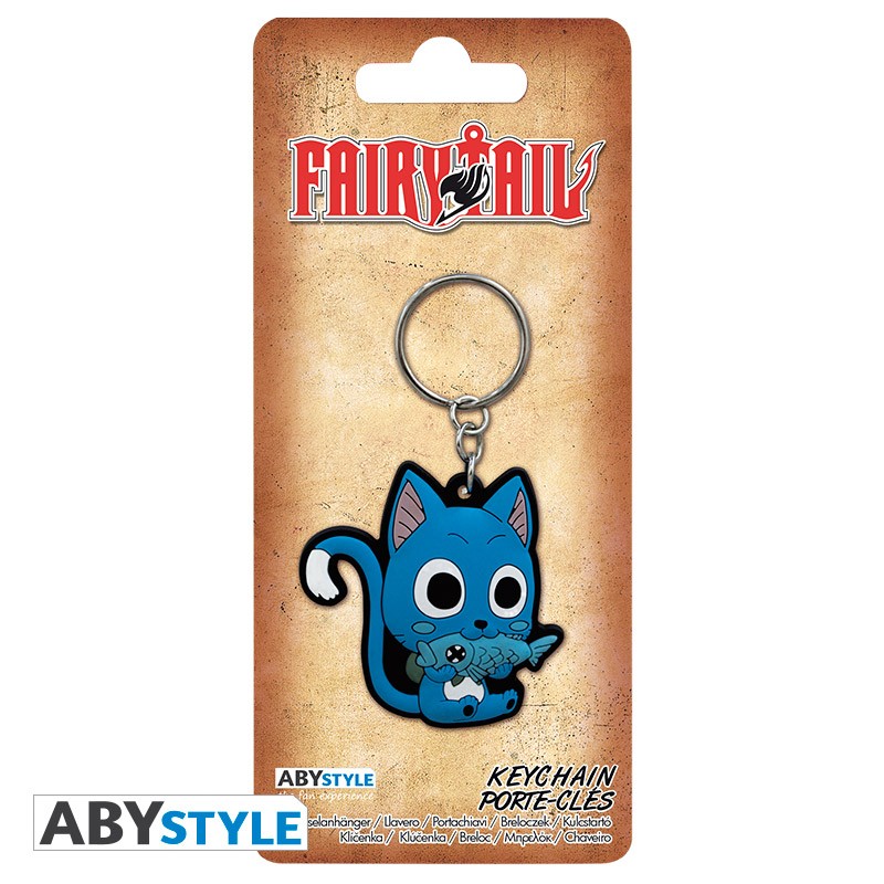 GlobalNiche® 6Pcs/Set PVC Q Version Anime Fairy Tail Figures Keychain Key  Ring Pendant Dec : : Bags, Wallets and Luggage
