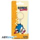 SONIC - Keychain PVC "Sonic run" x4