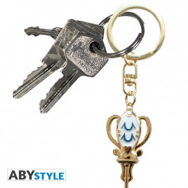 FAIRY TAIL - Keychain 3D "Aquarius key" X4