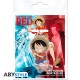ONE PIECE: RED - Porte-clés Acryl® - Luffy X4