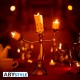 DISNEY - Lampe - "La Belle et la Bête Lumière" x6